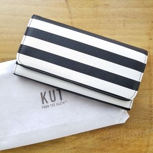 KUT Slim Striped Wallet